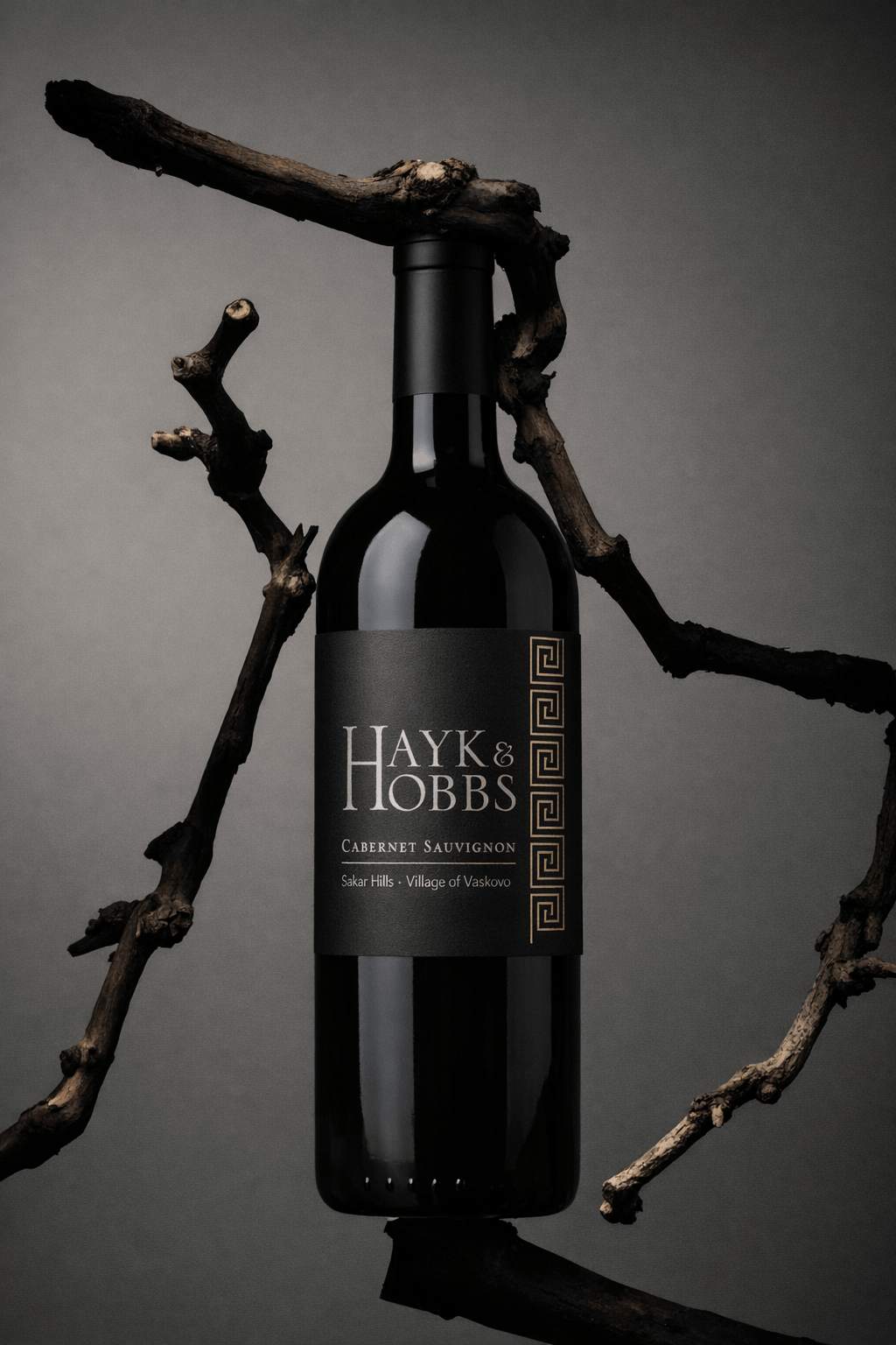Hayk & Hobbs Cabernet Sauvignon bottle